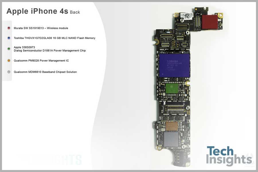 Apple iPhone 4s - Board Shots