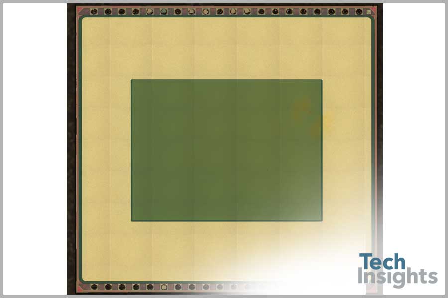 iPhone 5 Secondary Camera / OmniVision Image Sensor Die Photo (filters removed)