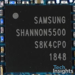Samsung Shannon 5500 RF Transceiver