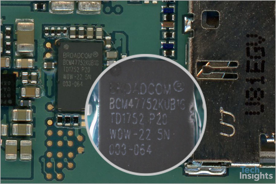 Broadcom BCM47752 GNSS receiver