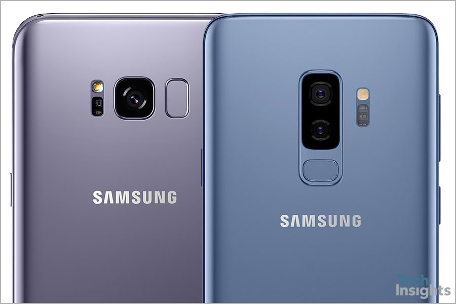 Samsung Galaxy S8+ and Samsung Galaxy S9+