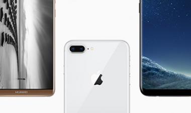 Cost Comparison – Huawei Mate 10, iPhone 8, Samsung Galaxy S8